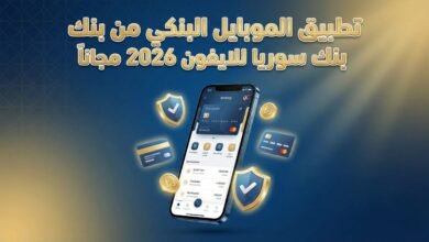 تطبيق الموبايل البنكي من بنك سوريا للايفون 2026 مجانا