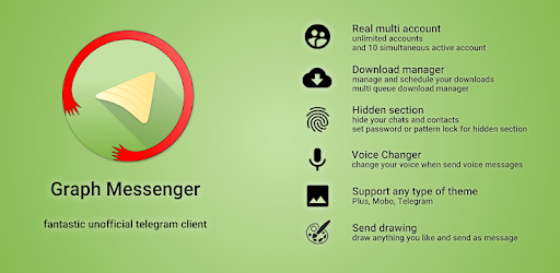 شرح تطبيق تيلجراف Graph messenger للاندرويد عربي 2022 مجانا