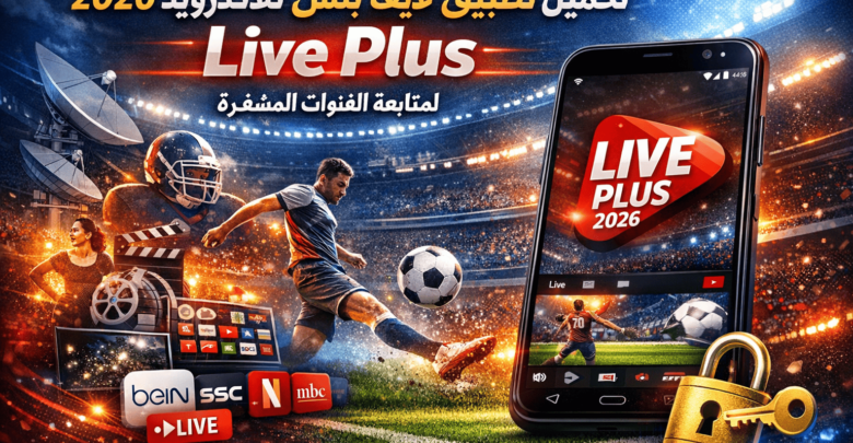 تحميل تطبيق لايف بلس للاندرويد 2026 Live Plus لمتابعة القنوات المشفرة