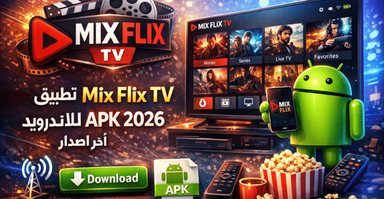 تحميل تطبيق Mix Flix TV للاندرويد APK 2026 أخر اصدار