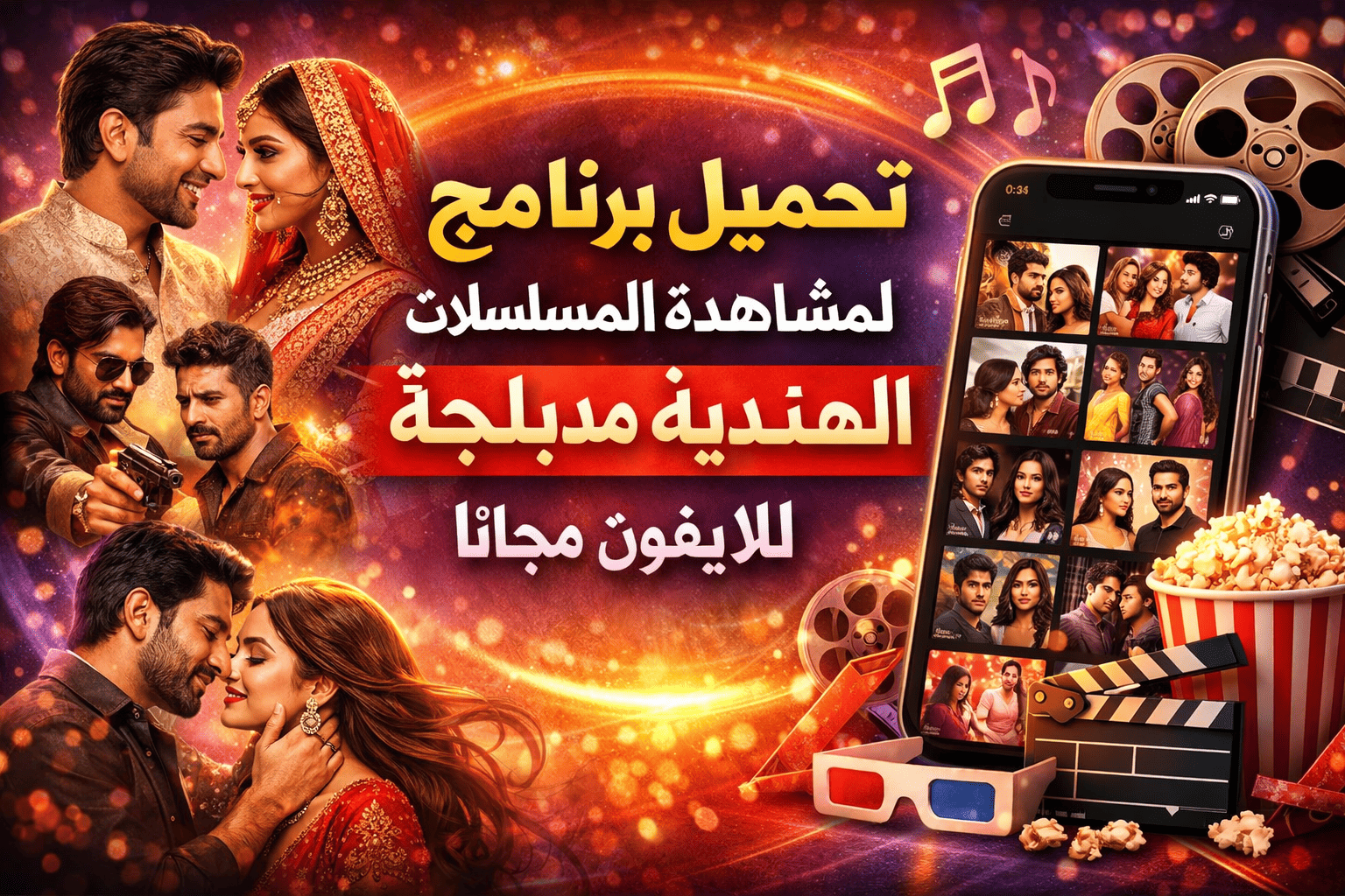 تحميل برنامج لمشاهدة المسلسلات الهندية مدبلجة للايفون مجانا