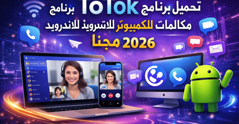 تحميل برنامج Totok مكالمات للكمبيوتر للاندرويد 2026 مجانا