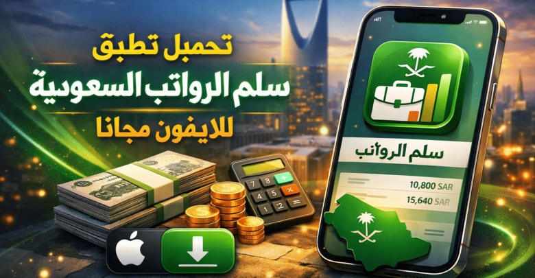 تحميل تطبيق سلم الرواتب السعودية للايفون مجانا