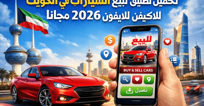 تحميل تطبيق لبيع السيارات في الكويت للايفون 2026 مجانا