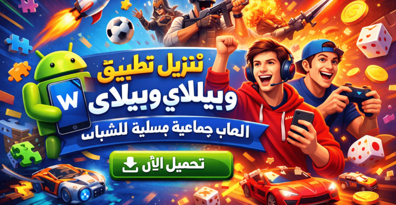 تنزيل تطبيق ويبلاي للاندرويد ألعاب جماعية مسلية للشباب