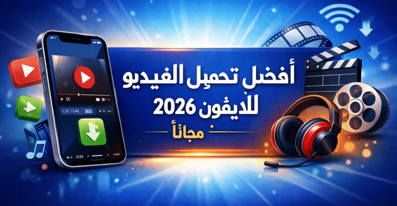 افضل تطبيق لتحميل الفيديو للايفون 2026 مجانية